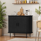 Zweittüriges Sideboard mit Lamellentüren