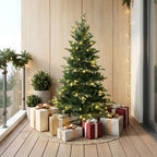 Künstlicher Weihnachtsbaum 150 cm mit Beleuchtung 8 Lichtmodi