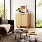 Moderner Sideboard mit Holzoptik und Doppeltüren