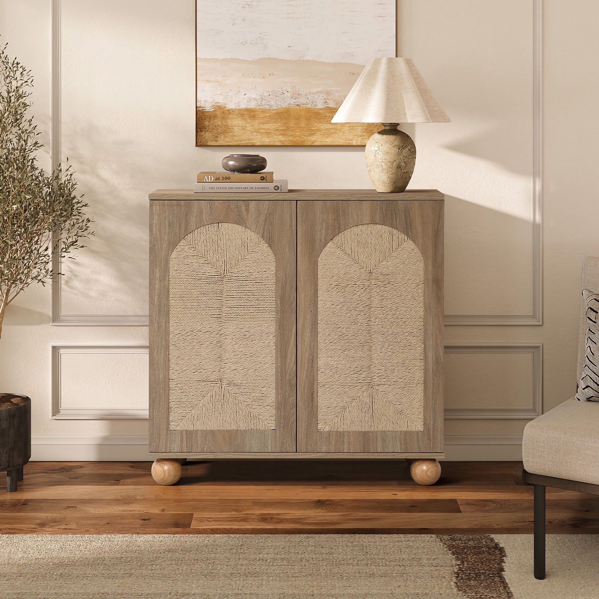 Minimalistisches Sideboard mit Stauraum