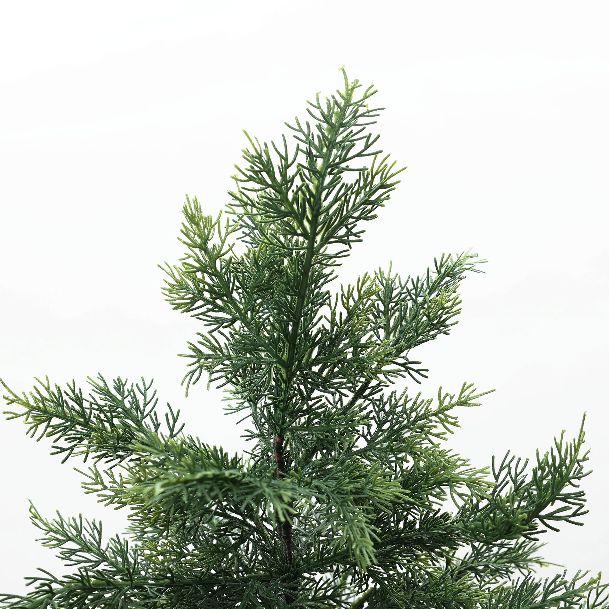 180 cm künstlicher Weihnachtsbaum – Extra dicht mit 3695 Zweige (PE+PVC), Ø 130 cm, inkl. stabilem Metallständer