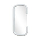 Weiße C-förmige Wandspiegel als Akzent- und Schminktischspiegel