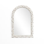 Deko-Spiegel mit Vintage-Holzrahmen – Rustikaler Wandspiegel für Wohnzimmer