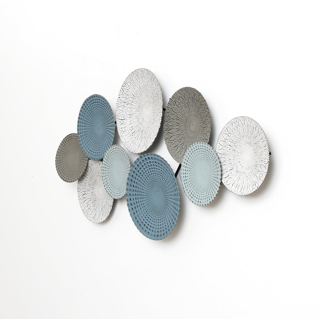 Künstlerische Metall-Wanddeko – Stilvolles Wohn-Accessoire