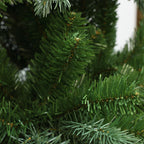 220 cm künstlicher Weihnachtsbaum – Naturgetreues Design mit 1949 Zweigen, Ø 130 cm, inkl. stabilem Metallständer