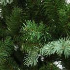 220 cm künstlicher Weihnachtsbaum – Naturgetreues Design mit 1949 Zweigen, Ø 130 cm, inkl. stabilem Metallständer