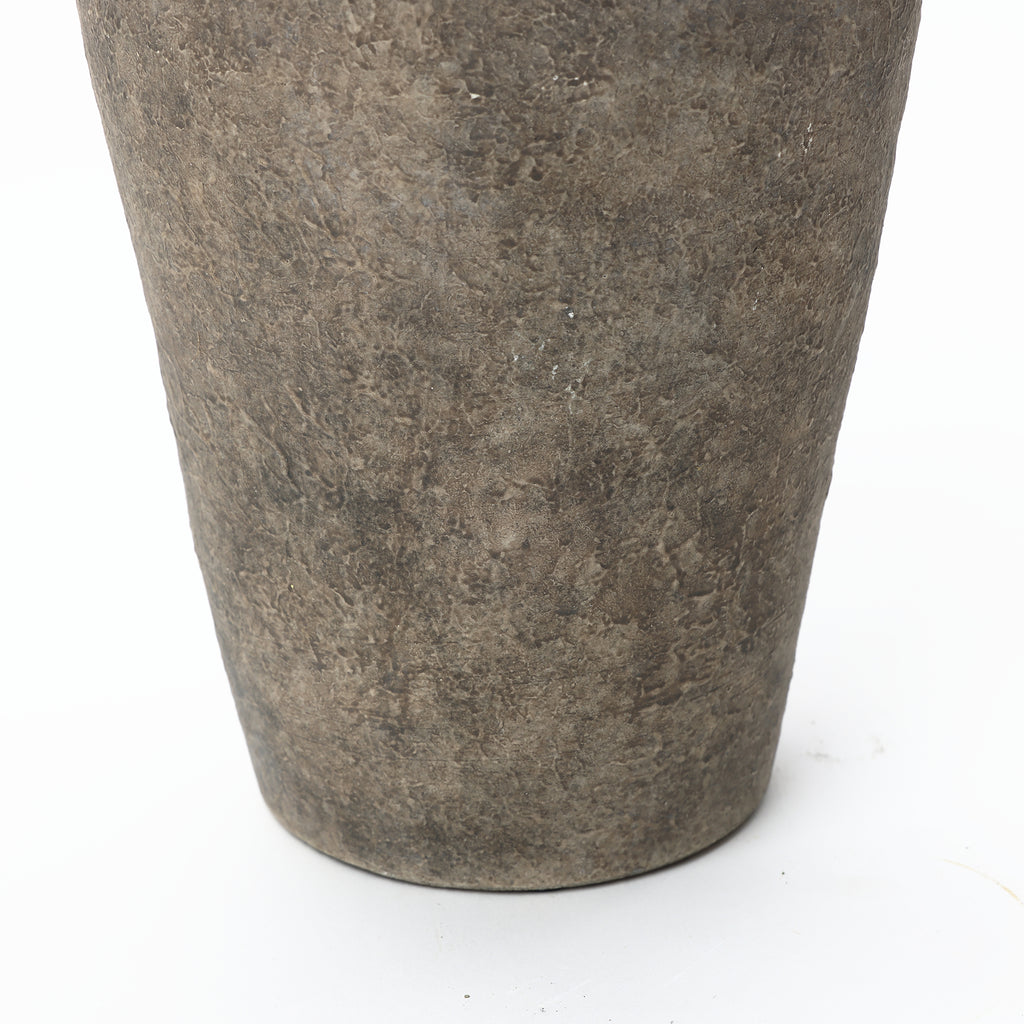 Vintage Terrakotta-Vase mit Doppelhenkeln – 30 cm