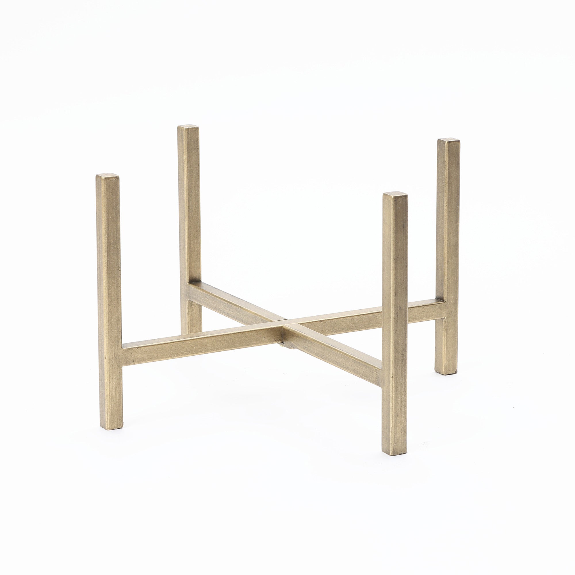 Runder Beistelltisch mit Stauraum, Schwarz Holzoptik und Gold Metallgestell