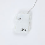 LED-Schneemann mit bunten Lichtern – Leuchtende Weihnachtsdeko für Innen und Außen