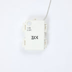 LED-Schneemann mit Schneeeffekt und Rotkehlchen –  Leuchtende Weihnachtsdeko für Innen und Außen