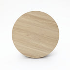 Moderner runder Couchtisch aus Holz – Naturholz Kaffeetisch für Wohnzimmer