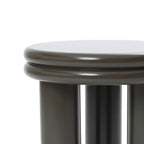 Runder Beistelltisch in Dunkelgrün – vielseitig als Sofa- oder Nachttisch