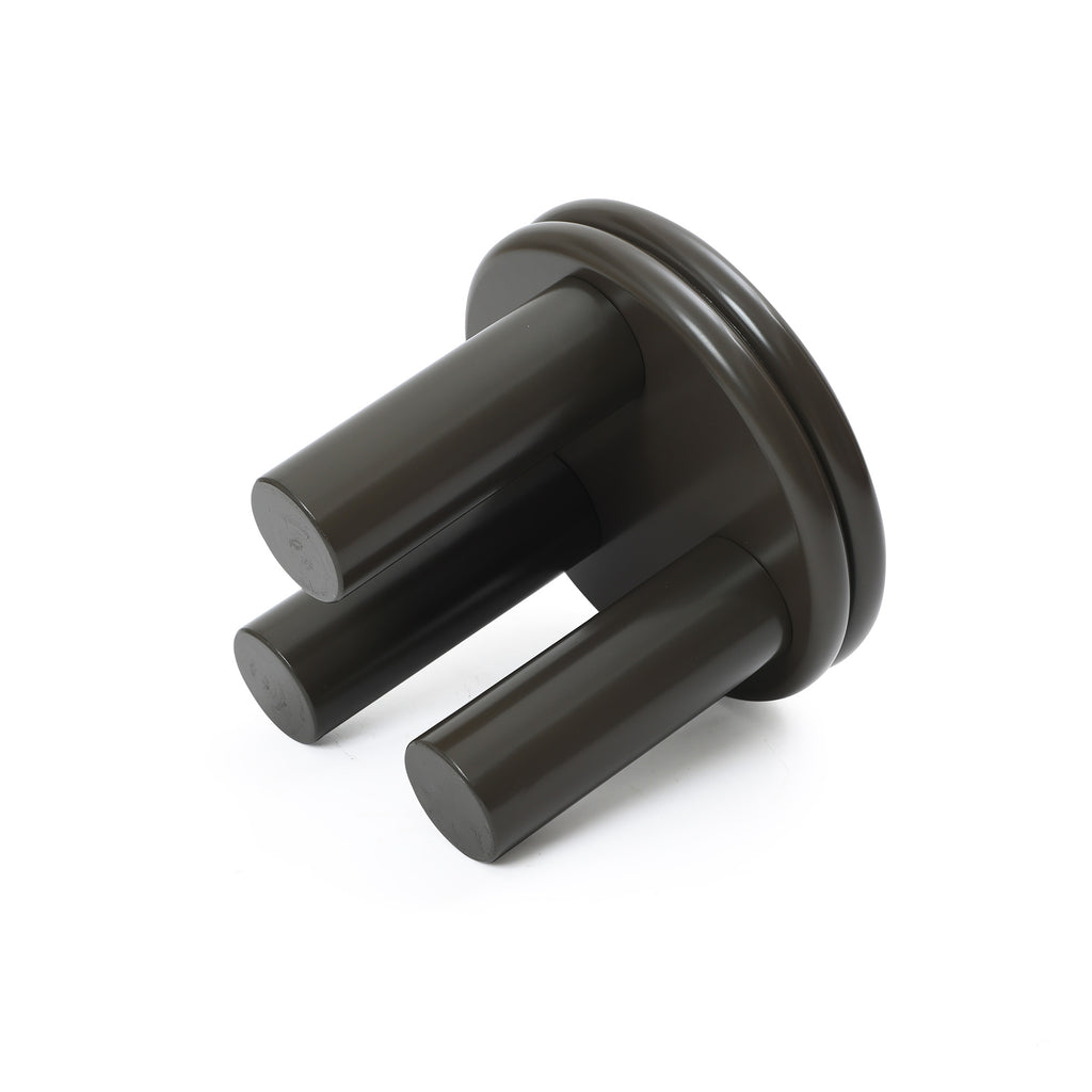 Runder Beistelltisch in Dunkelgrün – vielseitig als Sofa- oder Nachttisch