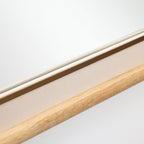 Rechteckiger Holz-Wandspiegel mit Doppelfassung – Moderner Deko-Spiegel