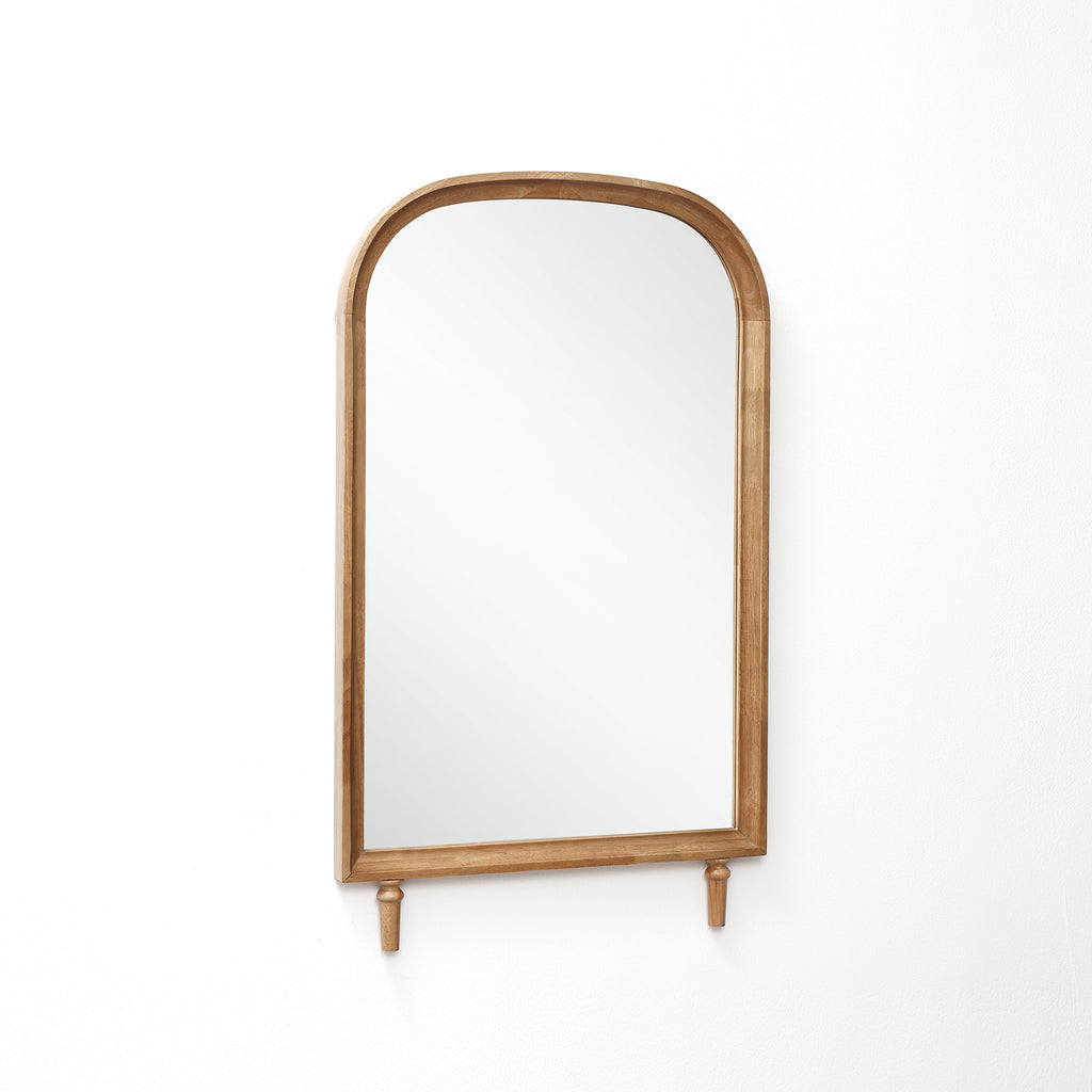 Horizon-Serie Bogen-Holzspiegel mit abnehmbaren Beinen