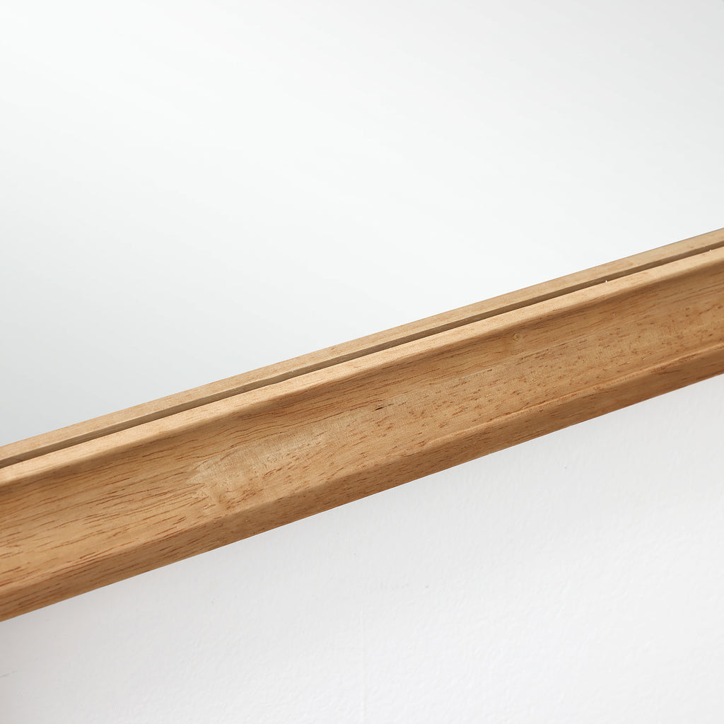 Horizon-Serie Bogen-Holzspiegel mit abnehmbaren Beinen