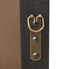 Vintage-Arkaden-Holzspiegel mit Haken – Praktischer Badspiegel für Badezimmer & Flure