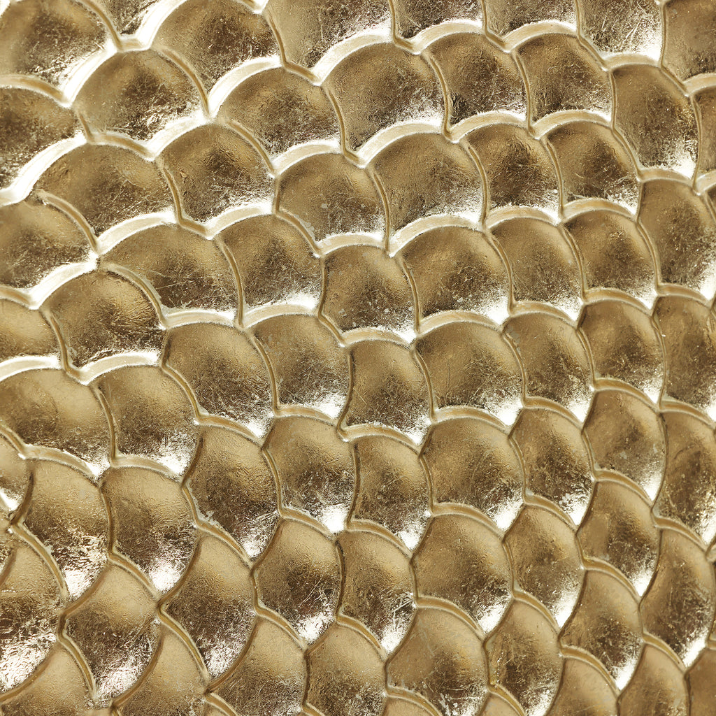 Goldene Wandkunst im 2er-Set – Elegante Metall Deko