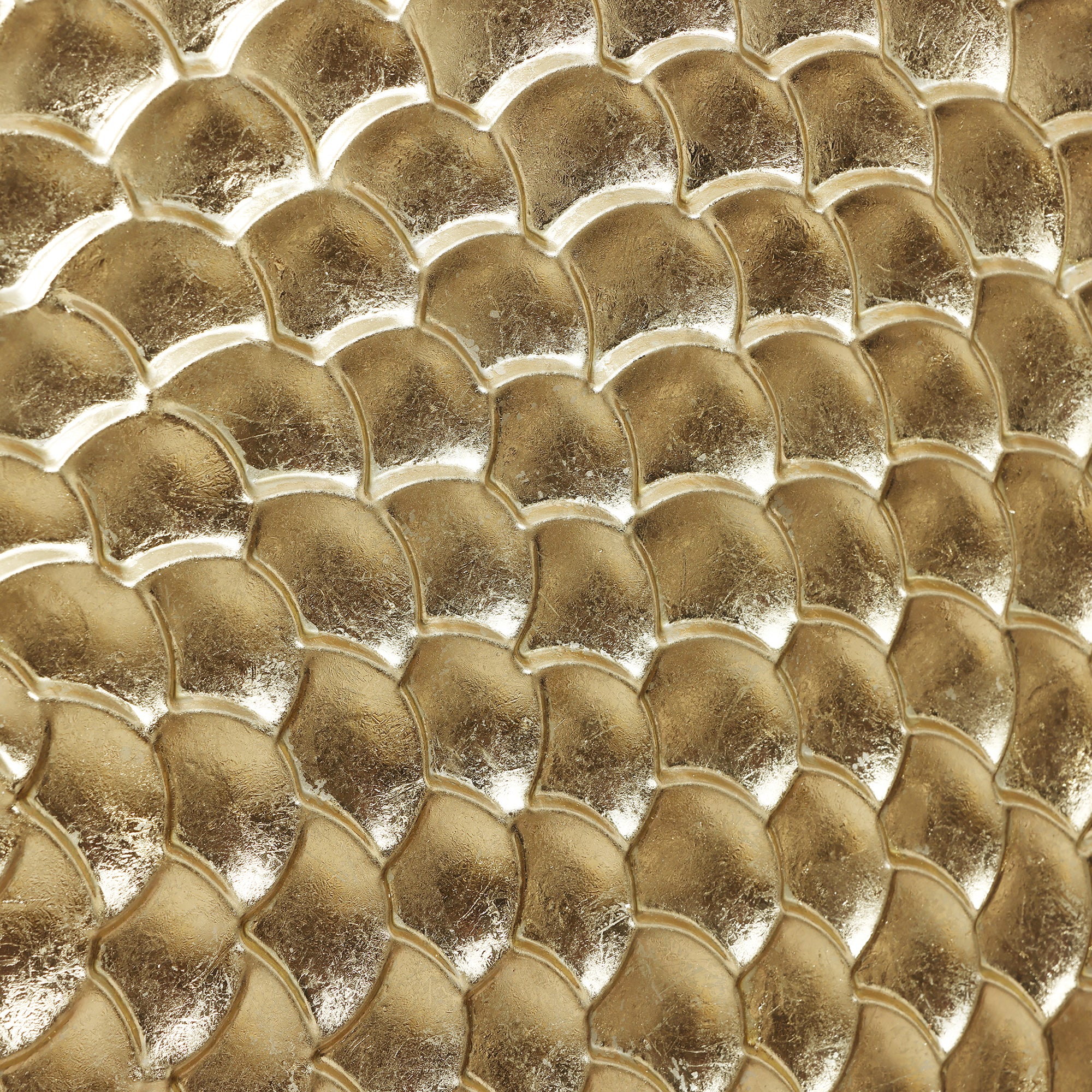 Goldene Wandkunst im 2er-Set – Elegante Metall Deko