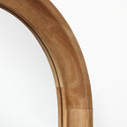 Horizon-Serie Bogen-Holzspiegel mit abnehmbaren Beinen