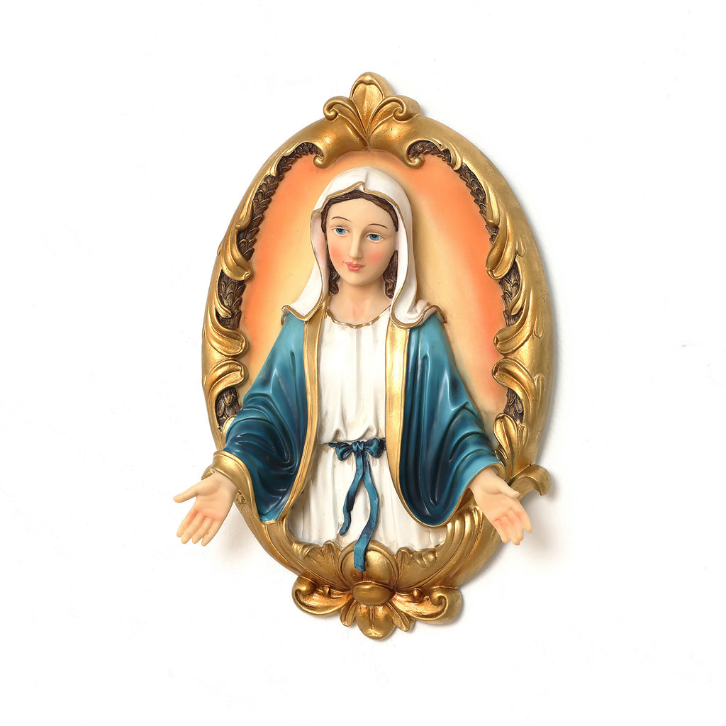 Maria 3D-Relief-Wanddeko