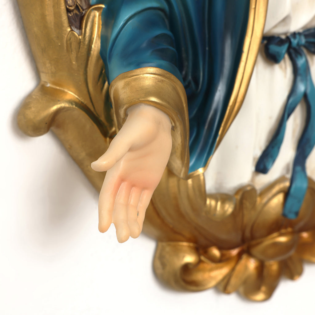 Maria 3D-Relief-Wanddeko