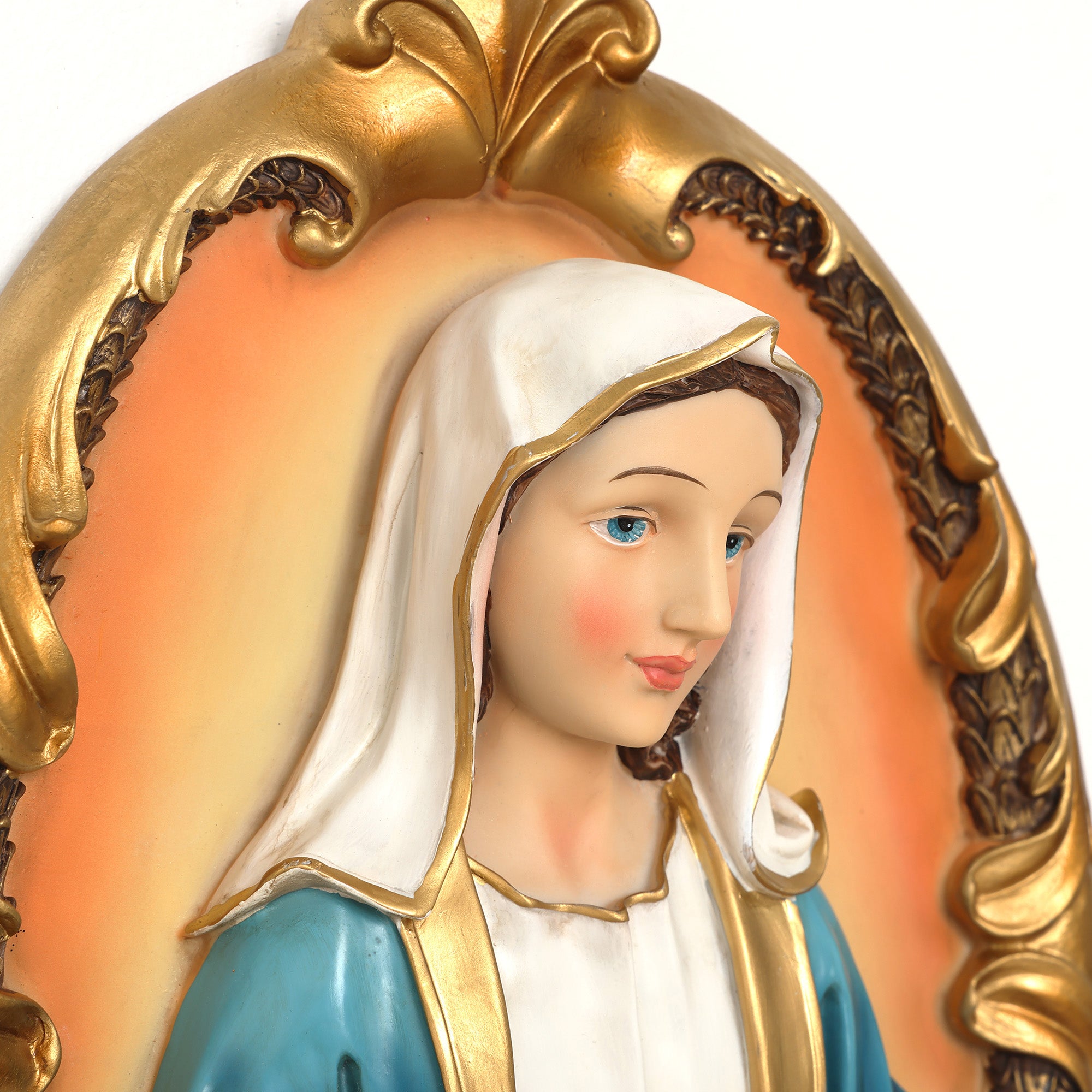 Maria 3D-Relief-Wanddeko