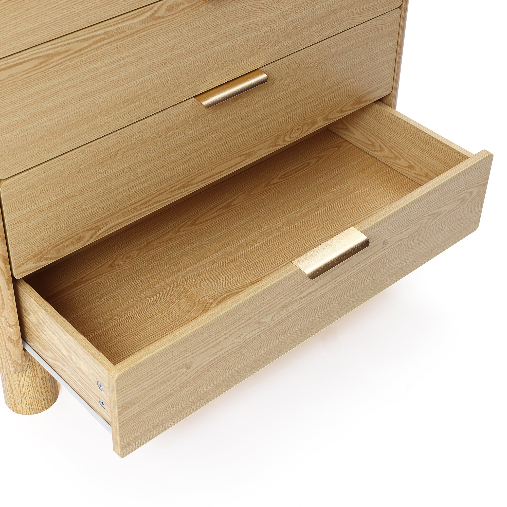 Moderne Kommode mit 5 Schubladen in Holzoptik