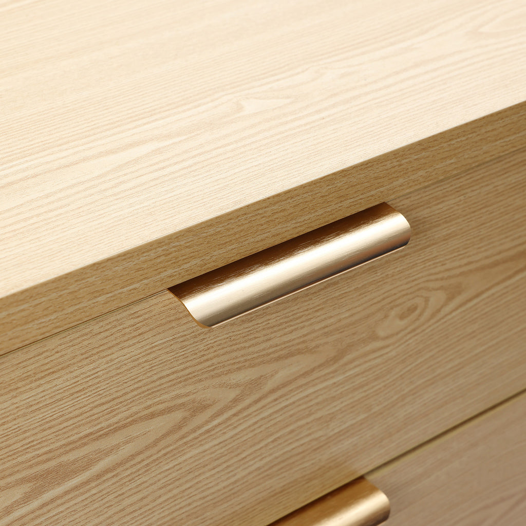 Moderne Kommode mit 5 Schubladen in Holzoptik