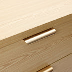 Moderne Kommode mit 5 Schubladen in Holzoptik