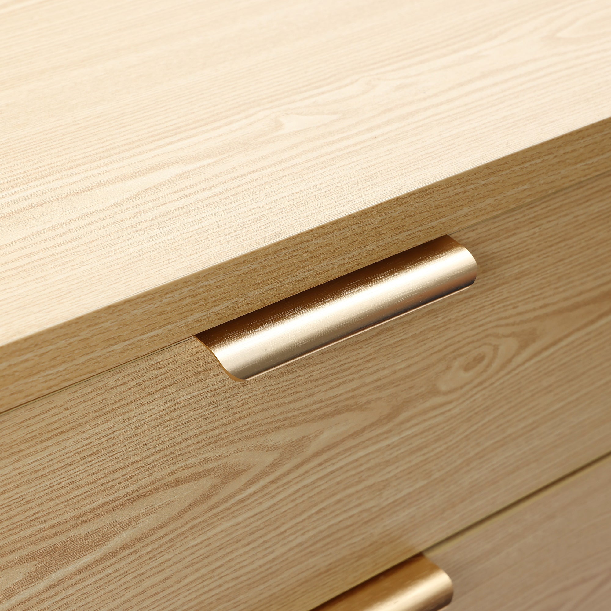 Moderne Kommode mit 5 Schubladen in Holzoptik