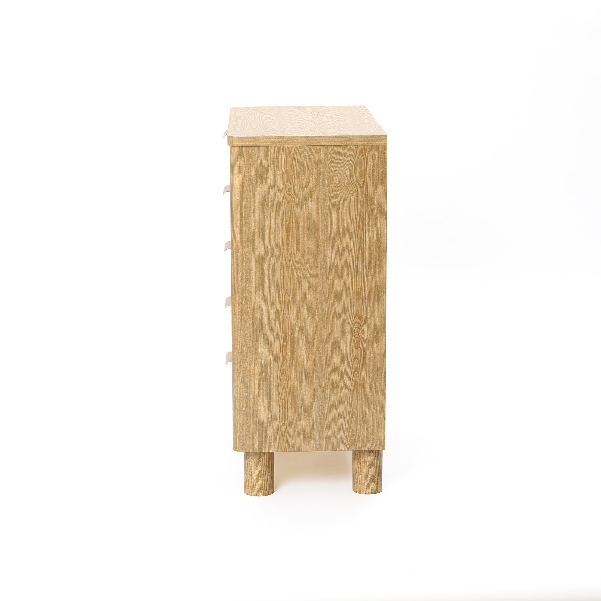 Moderne Kommode mit 5 Schubladen in Holzoptik