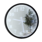 LED Wandspiegel & Uhr 2-in-1 – Lichtaktivierte Uhrenspiegel mit 3D-Effekt für Wohnraum