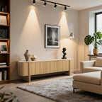 160 cm Modernes TV-Board mit Holzoptik