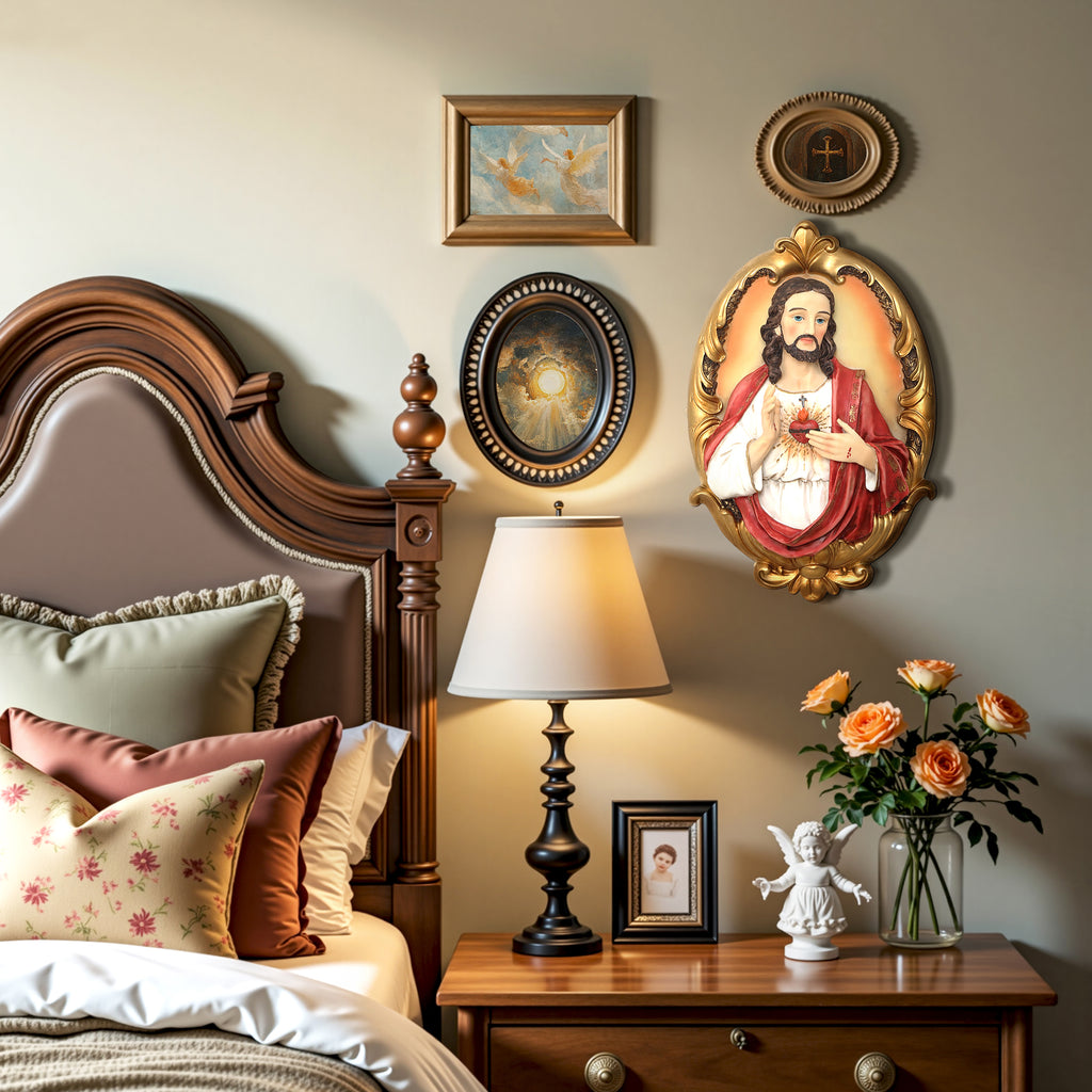 Heiliges Herz 3D-Wanddekoration