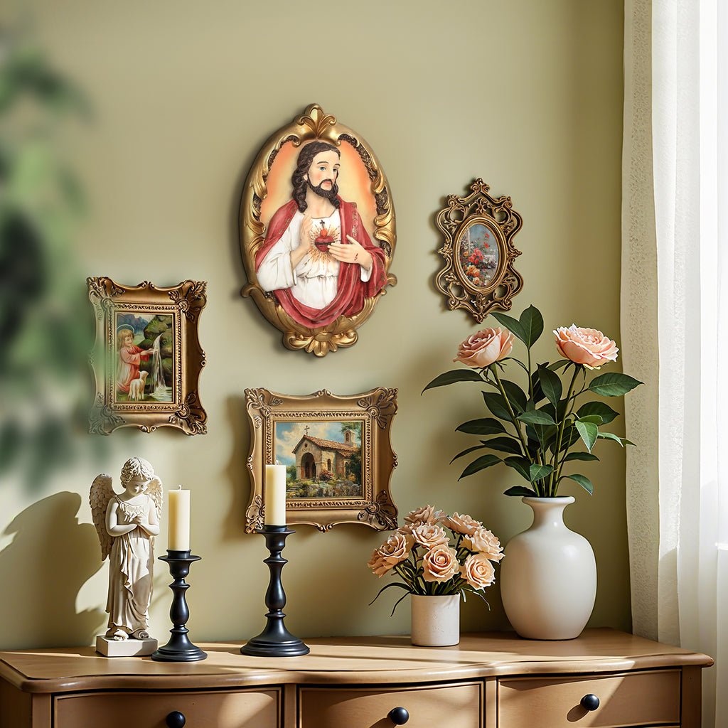 Heiliges Herz 3D-Wanddekoration