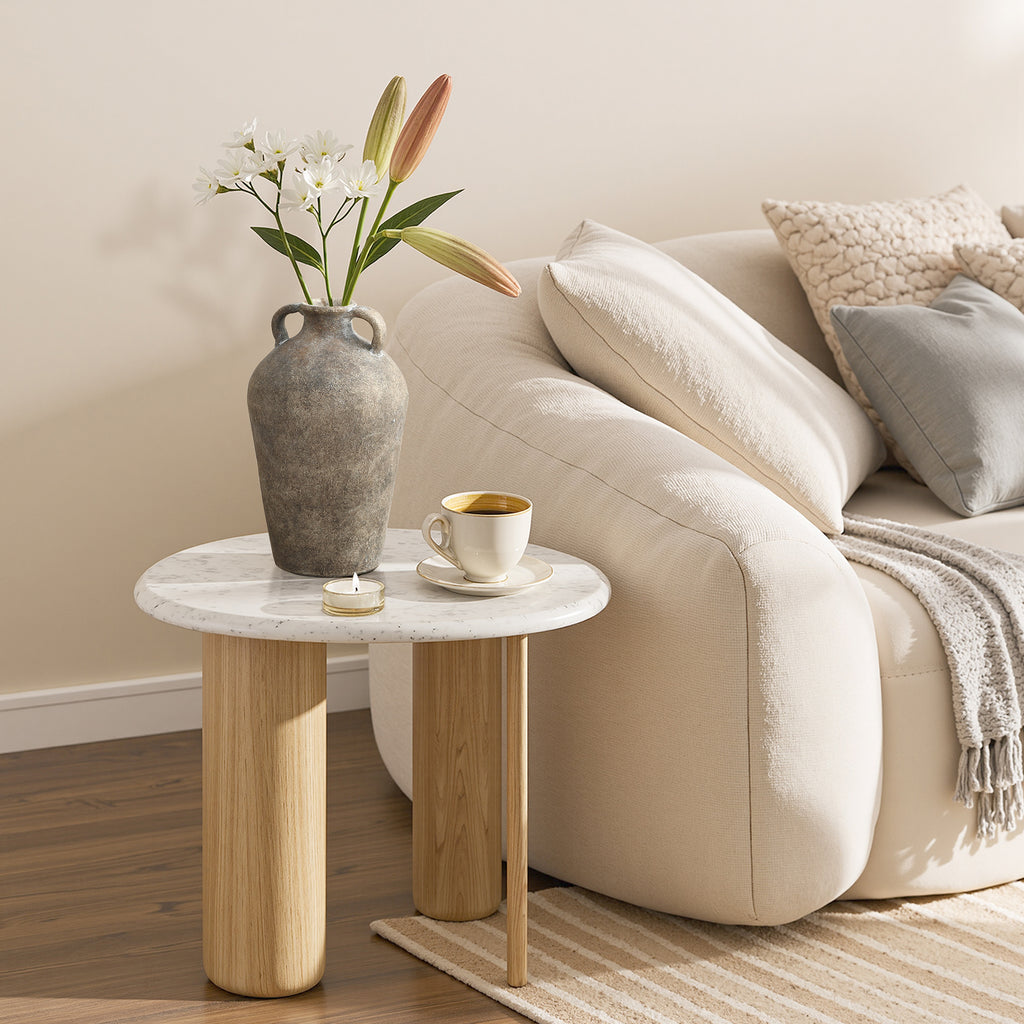 Vintage Terrakotta-Vase mit Doppelhenkeln – 30 cm