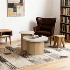 2er-Set Moderner Couchtisch/Beistelltisch