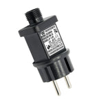 Weiße LED-Schneeflocke im Ring-Design – Leuchtende Weihnachtsdeko für Innen und Außen