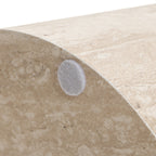 Runder Beistelltisch mit Steinoptik