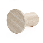 Runder Beistelltisch mit Steinoptik