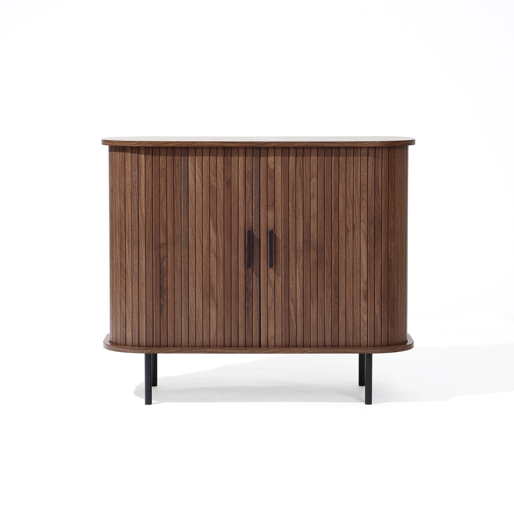 Zweittüriges Sideboard mit Lamellentüren