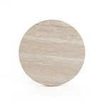 Runder Beistelltisch mit Steinoptik