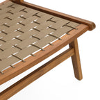 Gartenstuhl aus Akazienholz – ohne Armlehnen