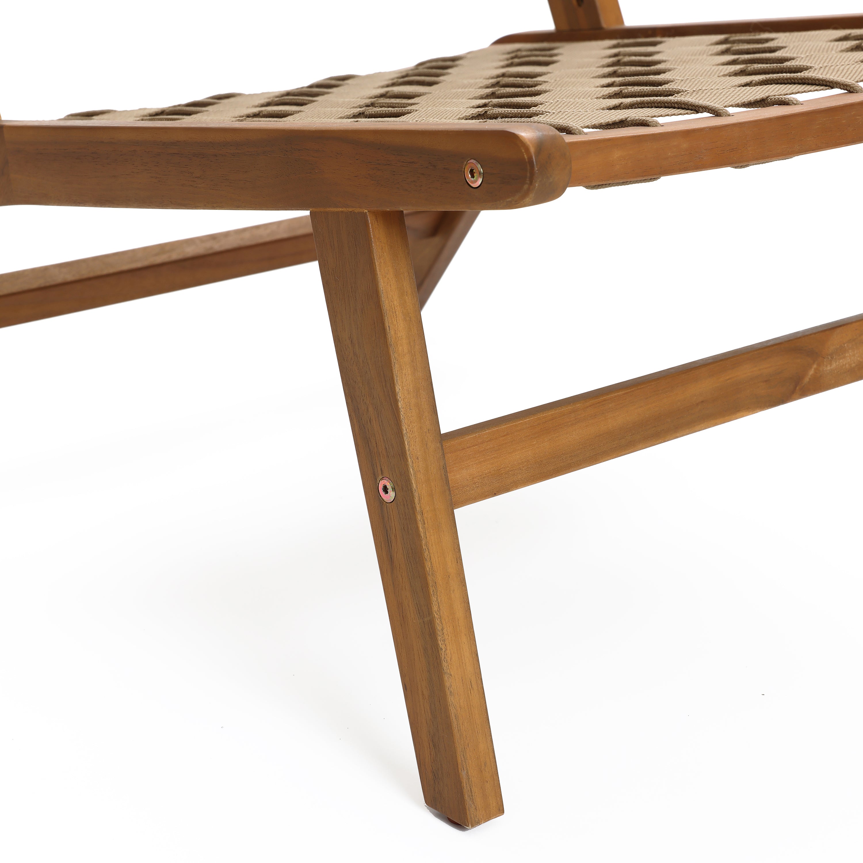 Gartenstuhl aus Akazienholz – ohne Armlehnen