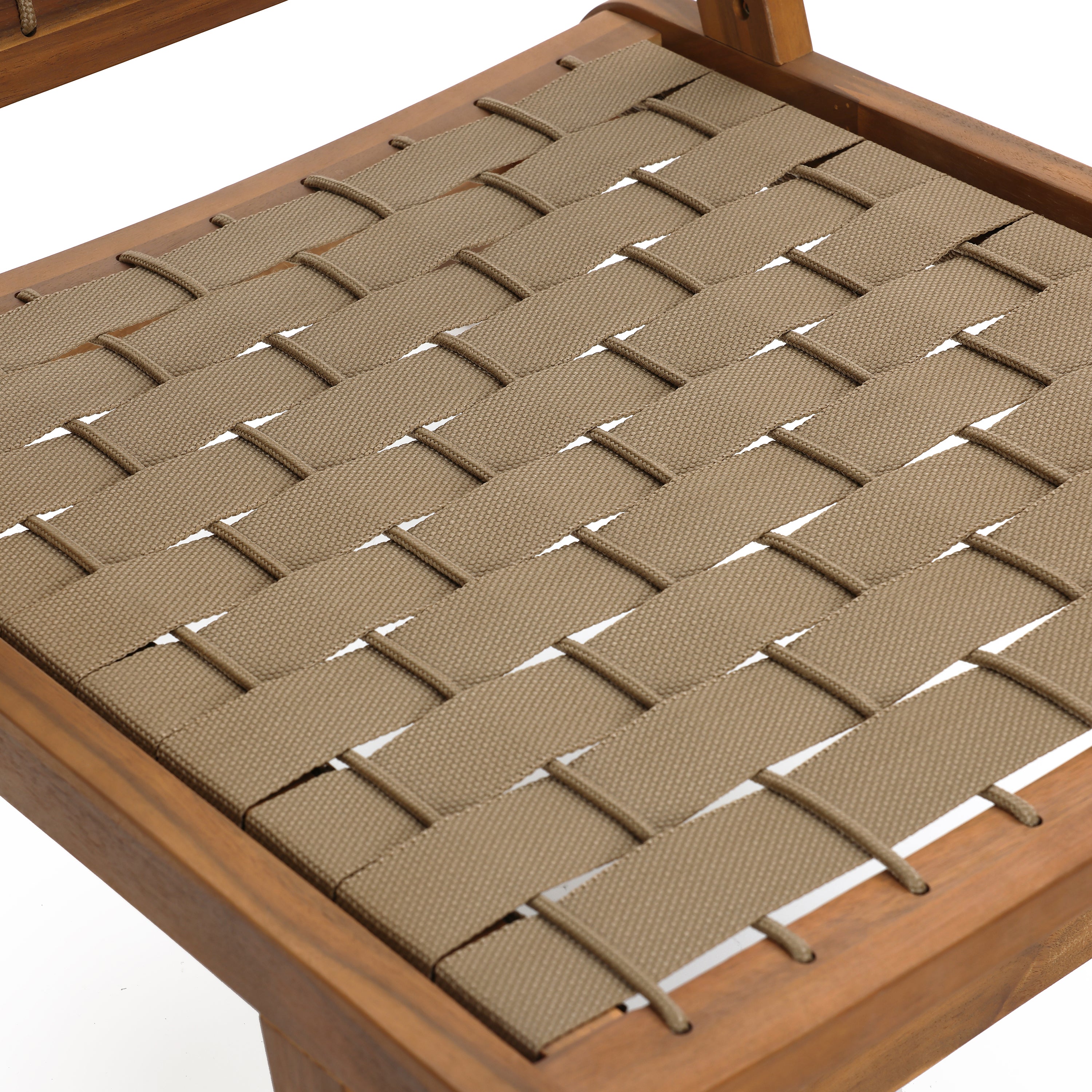 Gartenstuhl aus Akazienholz – ohne Armlehnen