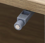 Skandinavisches Sideboard in Grau-Weiß – modernes Holz-Design mit 2 Türen, ideal fürs Wohnzimmer