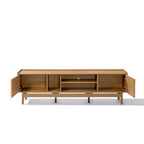 TV-Lowboard 180 cm in Eichenoptik – Modernes Design mit viel Stauraum