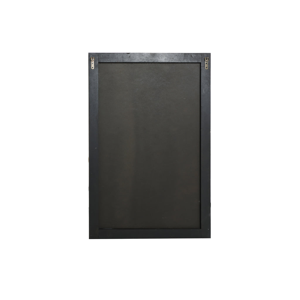 Holz-Wandspiegel mit Schnitzerei – Rustikal-Eleganter Deko-Spiegel