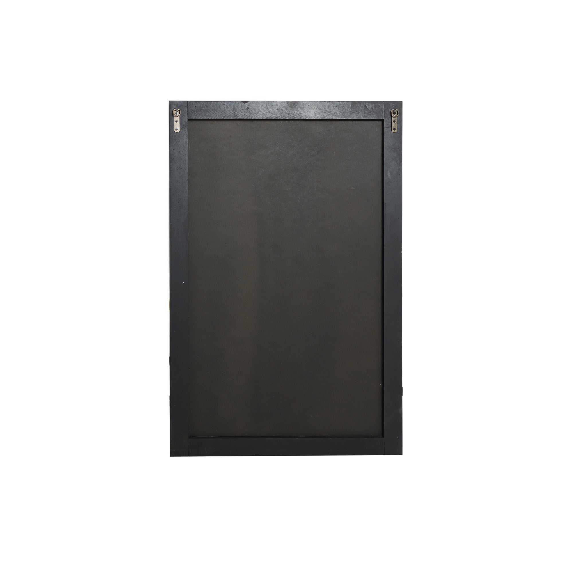 Holz-Wandspiegel mit Schnitzerei – Rustikal-Eleganter Deko-Spiegel